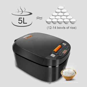 Olla Arrocera Eléctrica Inteligente de 5 Litros, Gran Capacidad, Multifuncional, Programable, para Uso Doméstico - Product Image 3