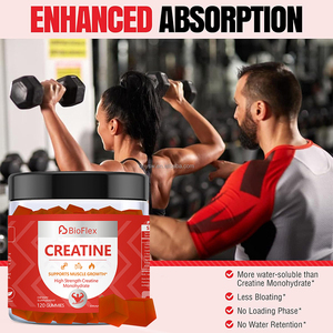 อาหารเสริมกัมมี่ก่อนออกกำลังกาย5000มก. Creatine monohydrate ผลิตฉลากส่วนตัว - Product Image 5