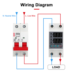 Protector <span class=keywords><strong>de</strong></span> voltaje <span class=keywords><strong>de</strong></span> riel Din <span class=keywords><strong>Corrector</strong></span> Envío rápido Tipo <span class=keywords><strong>de</strong></span> corriente CA - Product Image 5