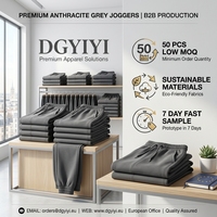 Jogging d'hiver pour femme 500 GSM, coupe droite taille haute, en molleton de coton premium, style minimaliste DGYIYI Berlin, tailles S à 5XL