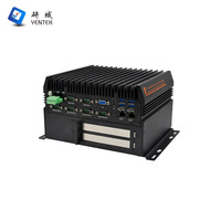 PC Industrial I5 8300H con Ranuras de Expansión PCIe Dobles, 6 COM, 8 USB, Voltaje Amplio de 9-36V, Computadora Integrada 5G 4G para Control Industrial con IA