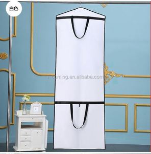 Sacs de rangement pour robes longues de haute qualité, élégants, durables, en matériau PP non tissé, écologiques, économiques, avec fermetures éclair pour le rangement - Product Image 3