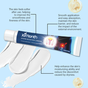 Ximonth Sperm Booster Cream para hombres-Mejora la motilidad y la calidad-Hidratante Cuidado íntimo 20g - Product Image 2