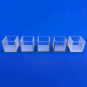 कस्टम क्वार्ट्ज क्यूवेट उच्च-पारदर्शिता फ्लोरोसेंट यूव क्वार्ट्ज क्यूवेट्स प्रयोगशाला में उपयोग - Product Image 3