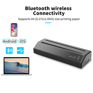 Impresora de Plantillas para Tatuajes Bluetooth P8008, Impresión Térmica Rápida, Máquina Copiadora Portátil, Impresora Inteligente de Estudio - Product Image 2