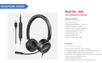 Casque de centre d'appels sans fil dynamique WATA avec microphone, étanche IPX4, 25 heures d'autonomie, ODM disponible