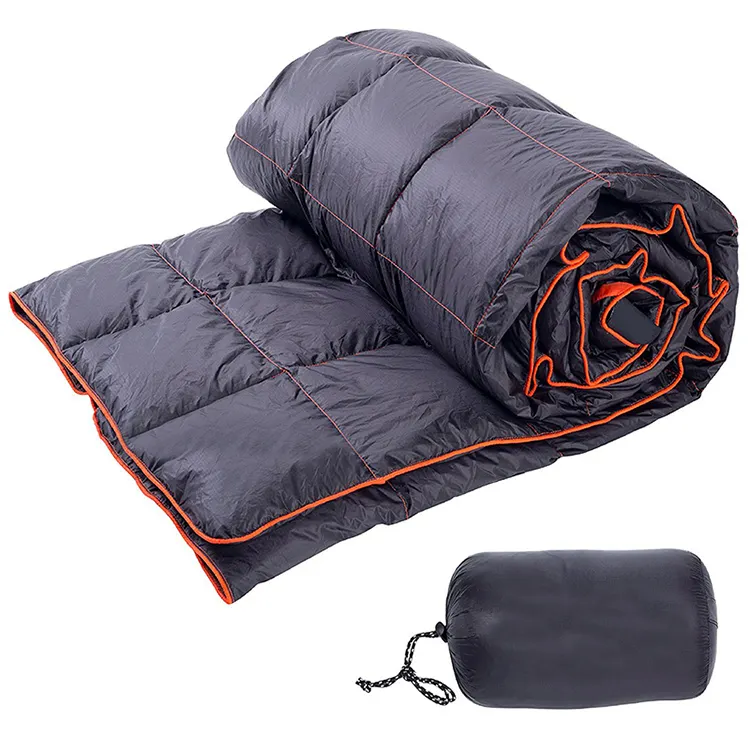 Benutzer definierte wunderbare wasserdichte wind dichte Outdoor leichte Packble Camping Daunen decke Puffy Blanket