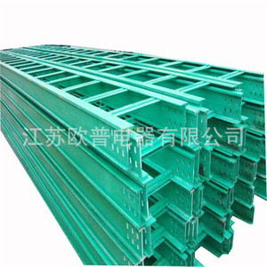 Canaux de câblage en fibre de verre pleins pour la pose de câbles 100x50mm, revêtement vert - Product Image 4