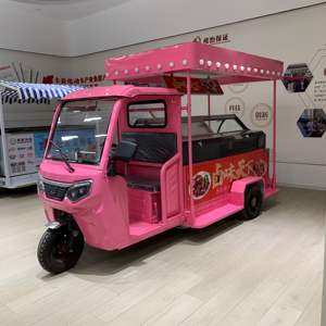 Camion de restauration rapide à trois roues, véhicule électrique de restauration à trois roues, machine à café à trois roues, cuisine mobile à trois roues - Product Image 4