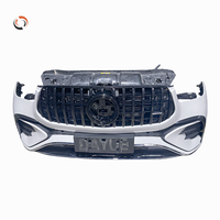 Rejilla de Plástico Original y Parachoques de Segunda Mano para Mercedes Benz Serie GLE W167 2024, Usado para Kit de Carrocería