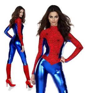 2024 Hochwertiger Erwachsenen-Jumpsuit Rollenspiel Performance Modekleidung Halloween Karneval Damen-Superheldenkostüme
