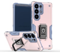 Coque de téléphone magnétique avec support anneau pour voiture, protection anti-chute pour Samsung S26 Ultra MOTO G31