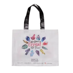 कस्टम लोगो मुद्रण व्यापार दिखाएँ विज्ञापन Foldable गैर बुना ढोना बैग/गैर बुना बैग