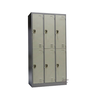 Kim Loại Nhân Viên Làm Việc Quần Áo Lưu Trữ <span class=keywords><strong>Locker</strong></span> Tủ Thay Đổi Sử Dụng Phòng 6 Cửa Thép <span class=keywords><strong>Locker</strong></span> - Product Image 5