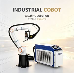 Robot de soudage laser collaboratif portable, bras de cobot intelligent, équipement de soudage laser flexible pour petite usine - Product Image 1