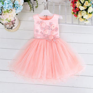 Flower Children Pengpeng Girls Kids Clothing Wedding Princess Bulk Wholesale Clothing Dress - Product Image 3