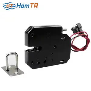 HomTR Outdoor Waterproof Smart Storage Lock Smart Parcel Qr Code Door Lock For Gym Locker