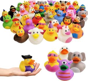 Patito de Goma Mini de 2 Pulgadas al por Mayor, Juguete de Baño Flotante Personalizado para Niños con Logotipo y Sonido, Regalo Promocional de Plástico para Bebés - Product Image 4