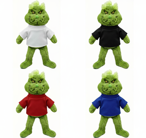 Sublimación <span class=keywords><strong>Grinch</strong></span> Dolls 35cm <span class=keywords><strong>Grinch</strong></span> juguete de peluche decoración de Navidad Adornos Navidenos <span class=keywords><strong>Grinch</strong></span> muñeco de peluche nuevo monstruo verde suave - Product Image 5