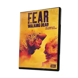 Fear The Walking Dead Season 7 Latest DVD Movies 4Discs Factory Wholesale DVD Movies TV Series Cartoon CD Blue Ray Free Shipping