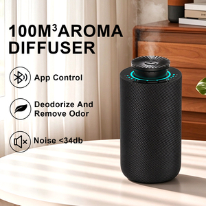 Diffusore di Profumo per Auto e Casa <span class=keywords><strong>2</strong></span> in 1 OEM ODM con Logo Personalizzato, 20ml, Copertura in Tessuto, Silenzioso 34dB, Senza Acqua, Confezione Personalizzata - Product Image 1