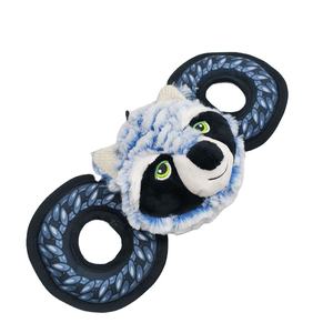 Jouets pour chiens de <span class=keywords><strong>la</strong></span> série Tough Tug-of-War durable en forme d'<span class=keywords><strong>animaux</strong></span> écologiques à mâcher pour l'entraînement et le jeu - Product Image 3