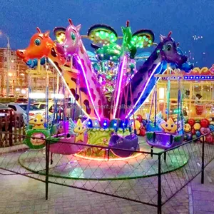 Balançoire de parc d'attraction, chaise volante de jeu de parc à thème d'adulte électrique à vendre