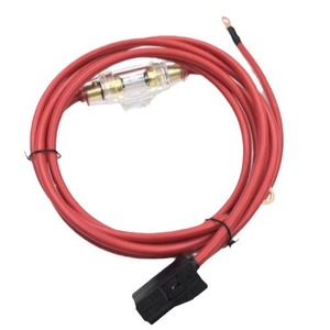Cable de alimentación de 10 mm² con conductor de cobre, 12V 60A, aislamiento de PVC para amplificador BMW ID6 Harman L7 - Product Image 1