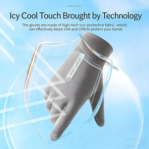 Guanti Leggeri alla Moda con Touchscreen per Uomo, Guanti da Ciclismo e Moto - Product Image 6