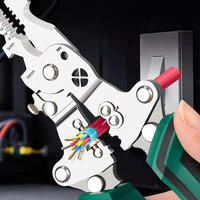 Pince à dénuder multifonctionnelle, nouveau modèle pour électriciens, peut tester la tension et dénuder l'isolation des fils.