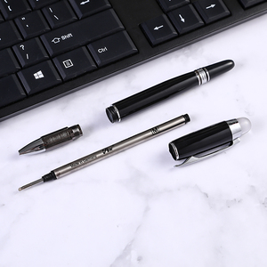 Penjualan laris pabrik pena rol logam mewah Logo kustom pena rol tugas berat iklan - Product Image 6