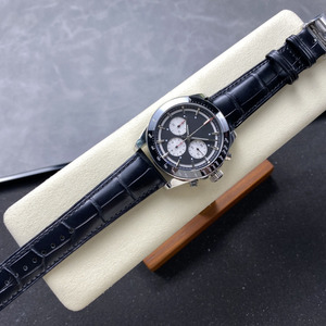 Reloj mecánico de lujo para hombre con tres esferas, cronógrafo, multifuncional, deportivo, resistente al agua, venta al por mayor - Product Image 5