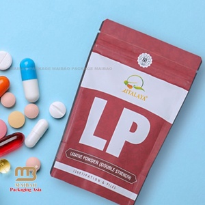 Recycle Custom Printed Doypack Plastic Biodegradable Food 500g 1kg Bag <b>Chocolate</b> <b>Protein</b> <b>Powder</b> Packaging Zipper Stand up Pouch - Product Image 2