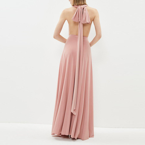 <span class=keywords><strong>Robe</strong></span> de <span class=keywords><strong>demoiselle</strong></span> <span class=keywords><strong>d</strong></span>'<span class=keywords><strong>honneur</strong></span> en Satin <span class=keywords><strong>rose</strong></span> de haute qualité personnalisée pour femmes - Product Image 5