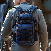 Sac à dos de pêche modulaire, sac à dos multifonctionnel pour la chasse et la randonnée en plein air