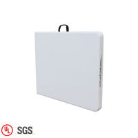 Table rectangulaire pliante en plastique Offre Spéciale de 6 pieds, tables pliantes légères d'extérieur pour la fête