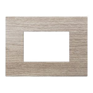 Etroit Venus serie 3P lastra di plastica di colore legno chiaro compatibile con Vimar Arke-materiali elettrici/compatibile con Vimar - Product Image 1
