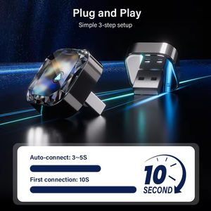 Mini Adaptador Inalámbrico Portátil CarPlay Android Auto 2 en 1, Reproductor Multimedia para Automóvil, Dongle USB CarPlay - Product Image 5