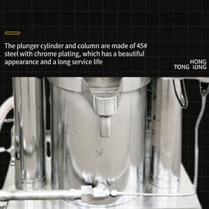 Prensa de Aceite Manual de Acero Inoxidable DSOILPRESS para Coco, Sésamo, Oliva y Cacahuete, Extractor de Prensado en Frío de Alto Rendimiento - Product Image 5