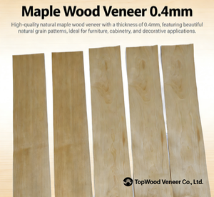 Chapa de <span class=keywords><strong>Madera</strong></span> de <span class=keywords><strong>Arce</strong></span> Vunir de 0.4mm, Corte en Rodajas, Diseño Contemporáneo para Tablas de Skate, Muebles de Hotel, <span class=keywords><strong>Madera</strong></span> Duradera - Product Image 4