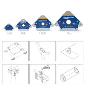 LISHUAI 2 ''3'' 4 ''5'' Support de soudage magnétique à flèche <span class=keywords><strong>Aimant</strong></span> de soudage super puissant (service direct d'usine + OEM) - Product Image 2