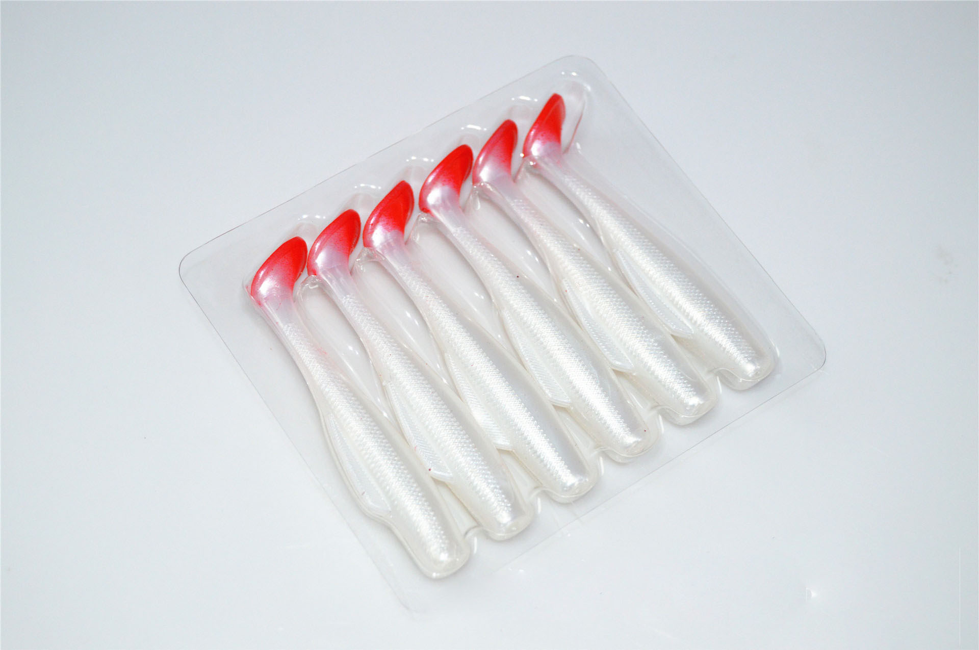 Rojo + blanco 6 pcs/bag