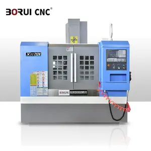 Neues CNC-Vertikal bearbeitungs zentrum 3-Achsen-Fräsmaschine XK7124 Preis Metall bearbeitung Konkurrenz fähiger Preis 100-8000 1000x240mm