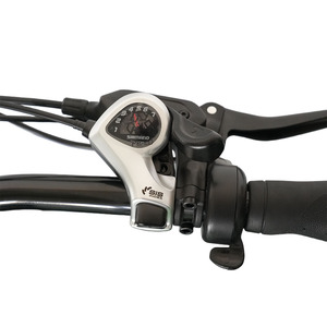 Vélo électrique haute vitesse 55 km/h 1500w moteur à double rayon 26*4 gros pneu batterie au Lithium 7 vitesses vélo de saleté électrique - Product Image 6