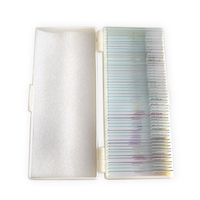 50 Kinds Fungi and Bacteria Microorganism Cells Prepared Microscope Microbiology Slides for Biological Education