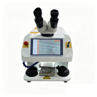 Machine de soudage laser à eau de bureau 200W, soudeuse laser YAG pour l'or et l'argent
