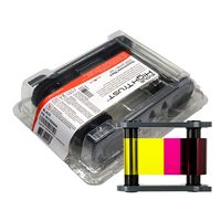 Imprimante de cartes Evolis Primacy 2 d'origine, ruban couleur YMCKO R5F208C134 (300 impressions)