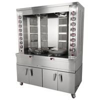 Machine à Kebab Automatique Professionnelle pour Restaurant, Modèle Gaz et Électrique