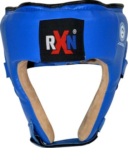 RXN HG-2 สีน้ำเงิน หมวกป้องกันศีรษะสำหรับชกมวยและเทควันโด  วัสดุ PU คุณภาพสูง เป็นมิตรต่อสิ่งแวดล้อม สวมใส่สบาย ป้องกันการบาดเจ็บ เหมาะสำหรับการฝึกซ้อมทุกฤดูกาล - Product Image 3