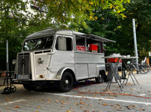 Chariot à tacos mexicains avec rôtissoire à porc mariné et grill au charbon de bois, <span class=keywords><strong>remorque</strong></span> de taqueria extérieure pour la fête du Cinco de Mayo - Product Image 6